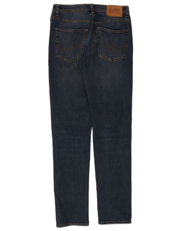 Jack & Jones drenge GLENN slim jeans 12-13 år W26 L29 blå bomuld