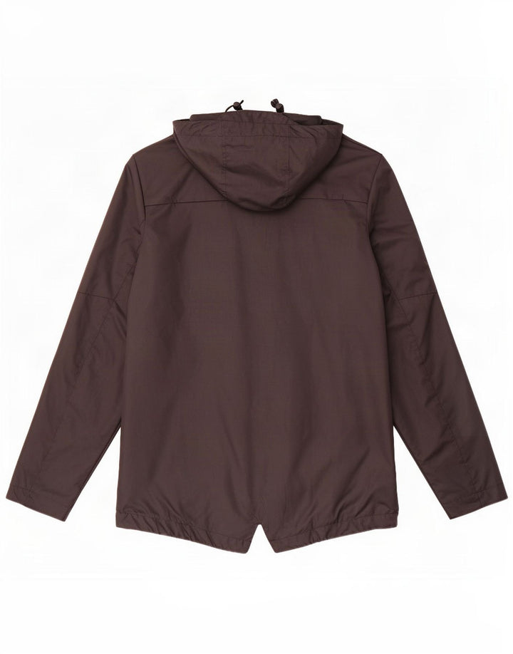 Nike Dame Storm-Fit Regnjakke med hætte UK 12 Medium Sort Polyester