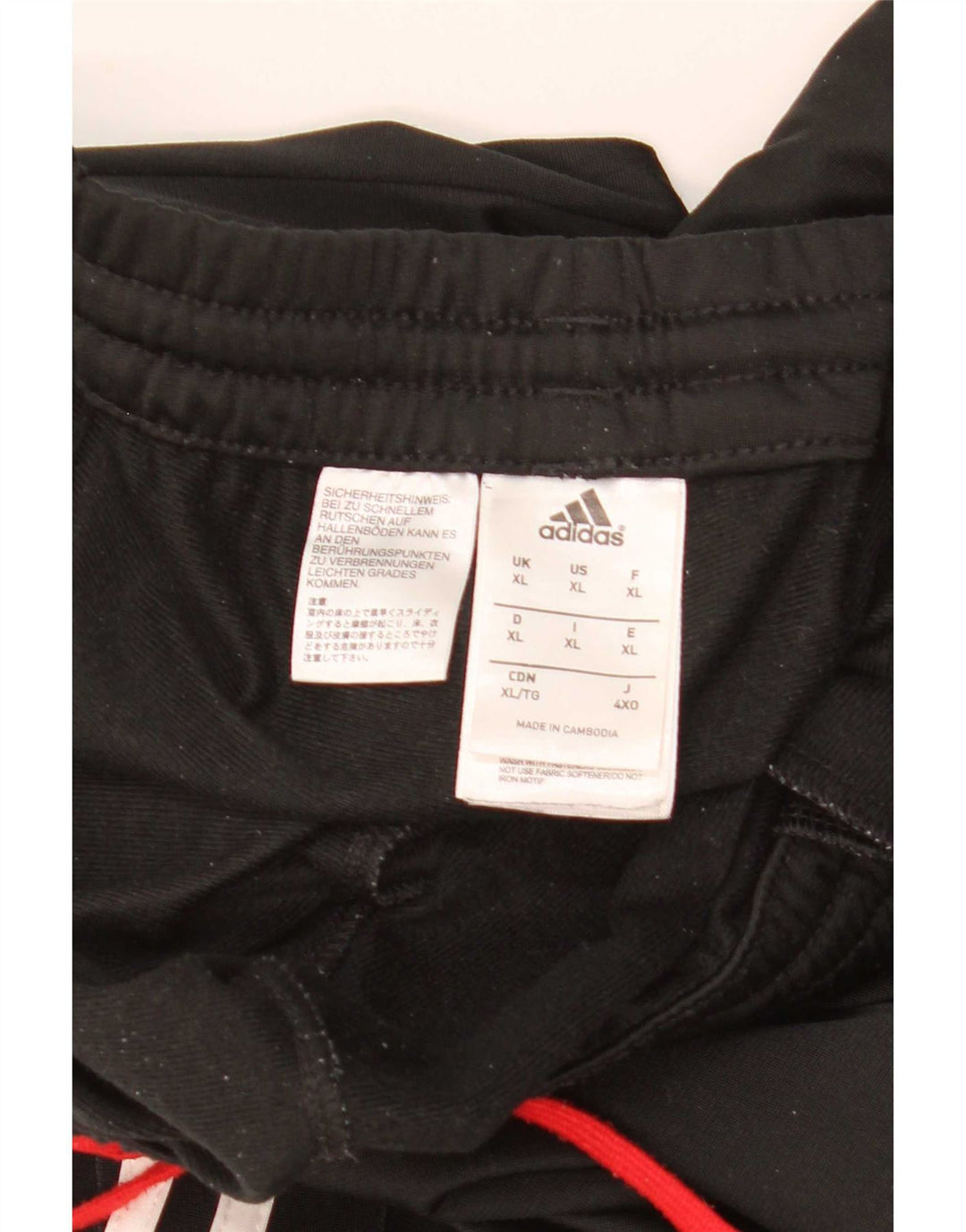 Adidas Træningsdragt til mænd Joggers XL Sort Polyester