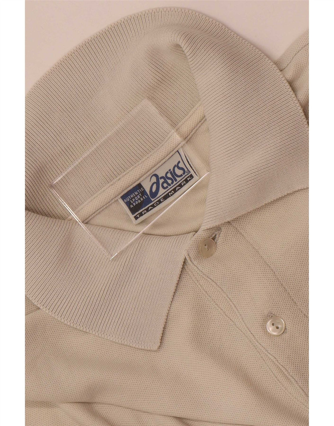 Asics herre poloshirt XL Beige