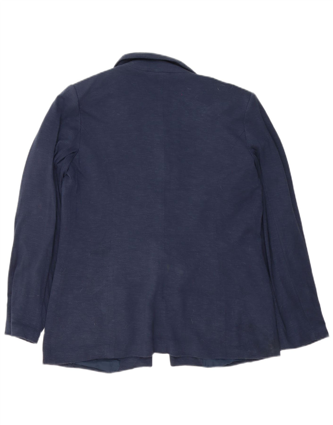 Oasis Dame Oversized 1 Knap Blazer Jacket UK 12 Medium Navy Blue
