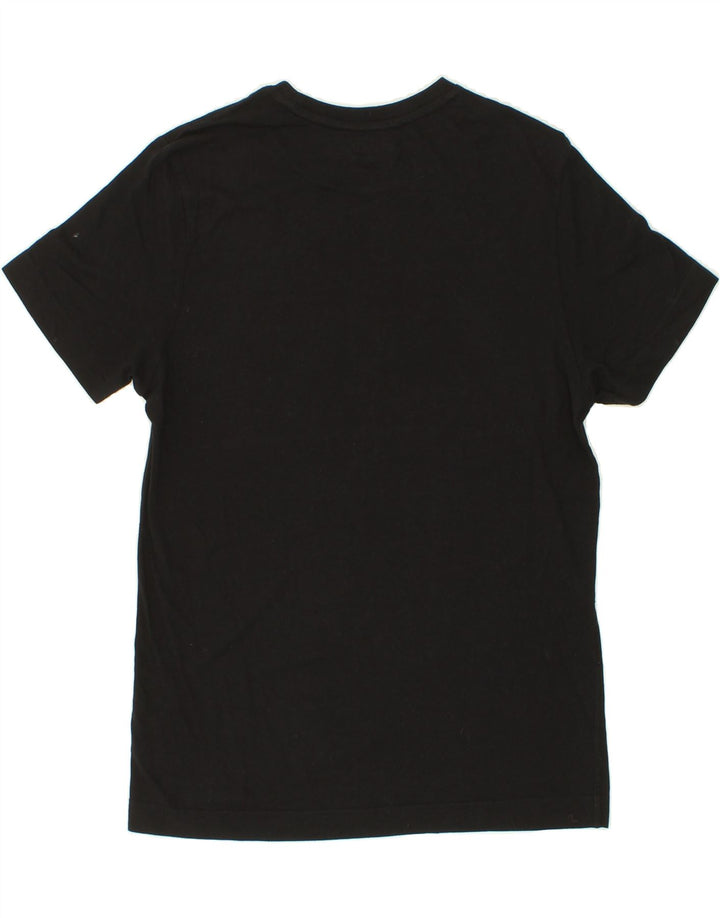 LOTTO Mens Graphic T-Shirt Top Small Black Cotton Vintage Lotto and Second-Hand Lotto from Messina Hembry 