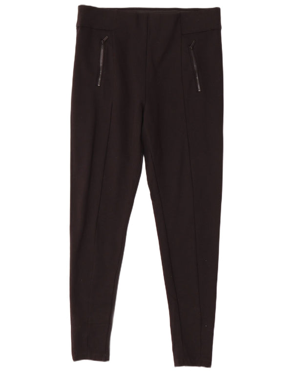 MARKS & SPENCER Dame Skinny Casual Bukser UK 16 Large W34 L30 Black
