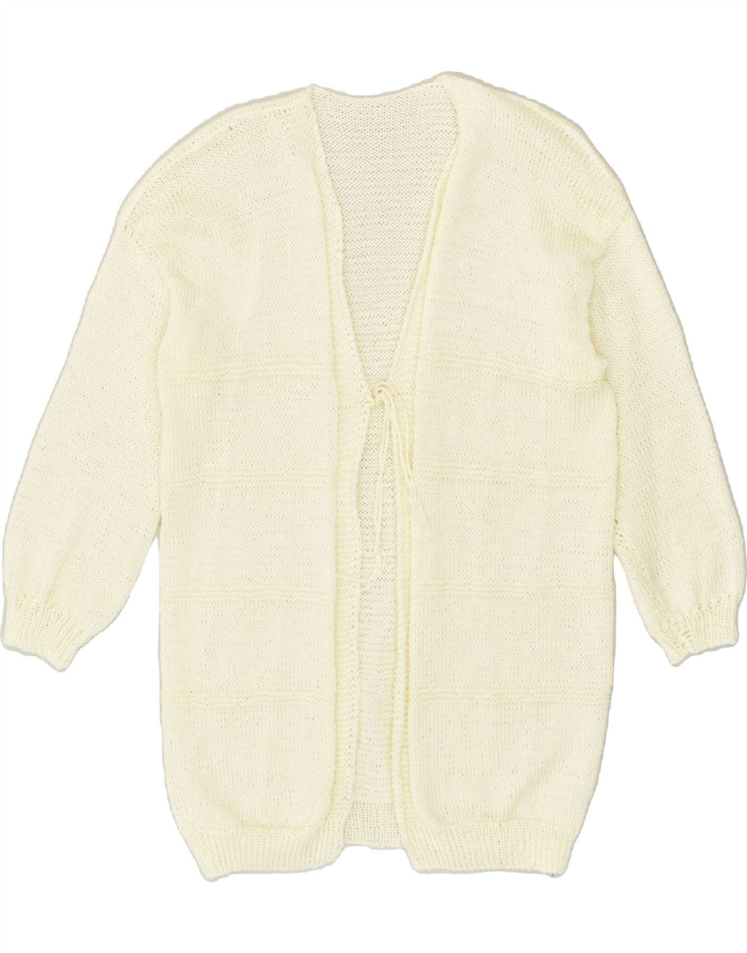 VINTAGE Womens Cardigan Sweater UK 18 Large White | Vintage Vintage | Thrift | Second-Hand Vintage | Used Clothing | Messina Hembry 