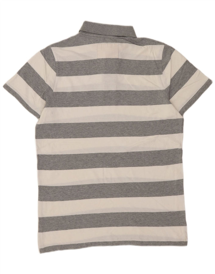 Hollister Poloskjorte til mænd mellem grå stribet