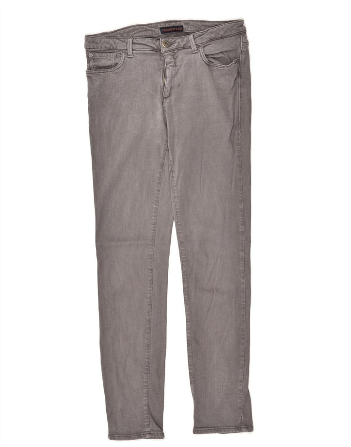TRUSSARDI Womens Skinny Jeans W31 L31  Grey Lyocell | Vintage Trussardi | Thrift | Second-Hand Trussardi | Used Clothing | Messina Hembry 