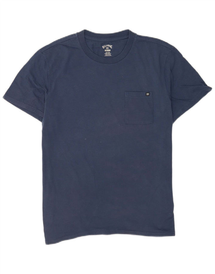 Billabong Herre T-Shirt Top Medium Marineblå Bomuld