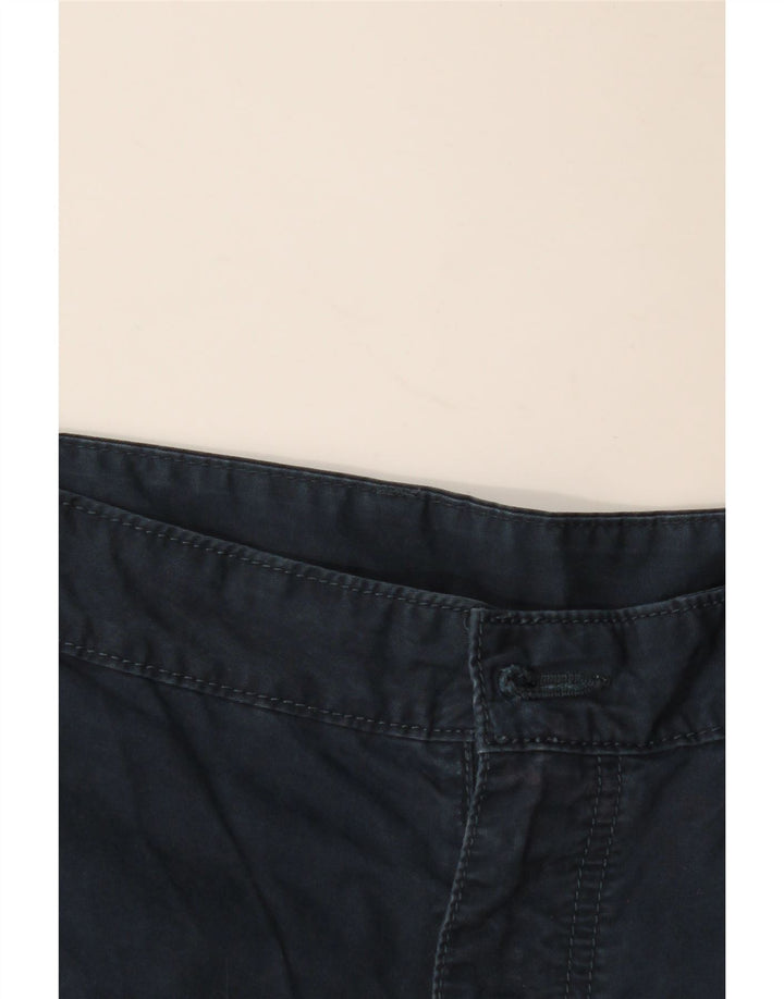 MARKS & SPENCER Herre Cargo Shorts W40 XL Marineblå Bomuld