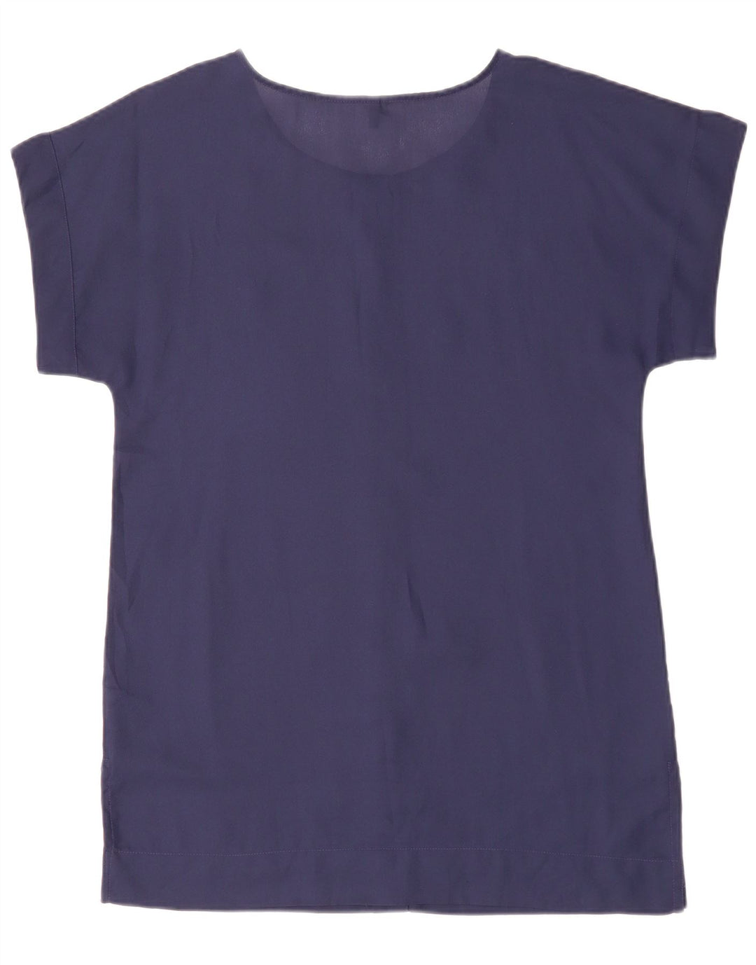 BENETTON Dame Tunika Kjole UK 14 Medium Navy Blue