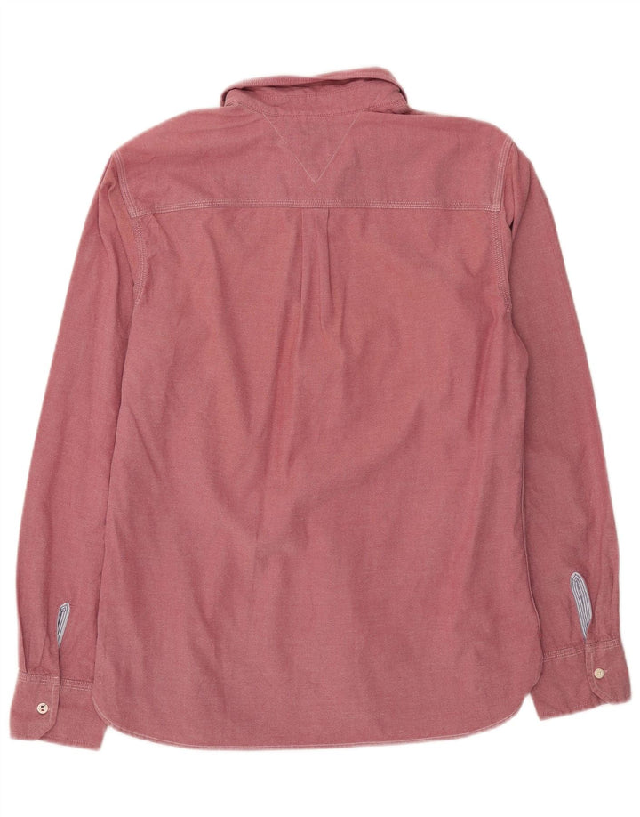 Tommy Hilfiger Herreskjorte Stor Pink Bomuld