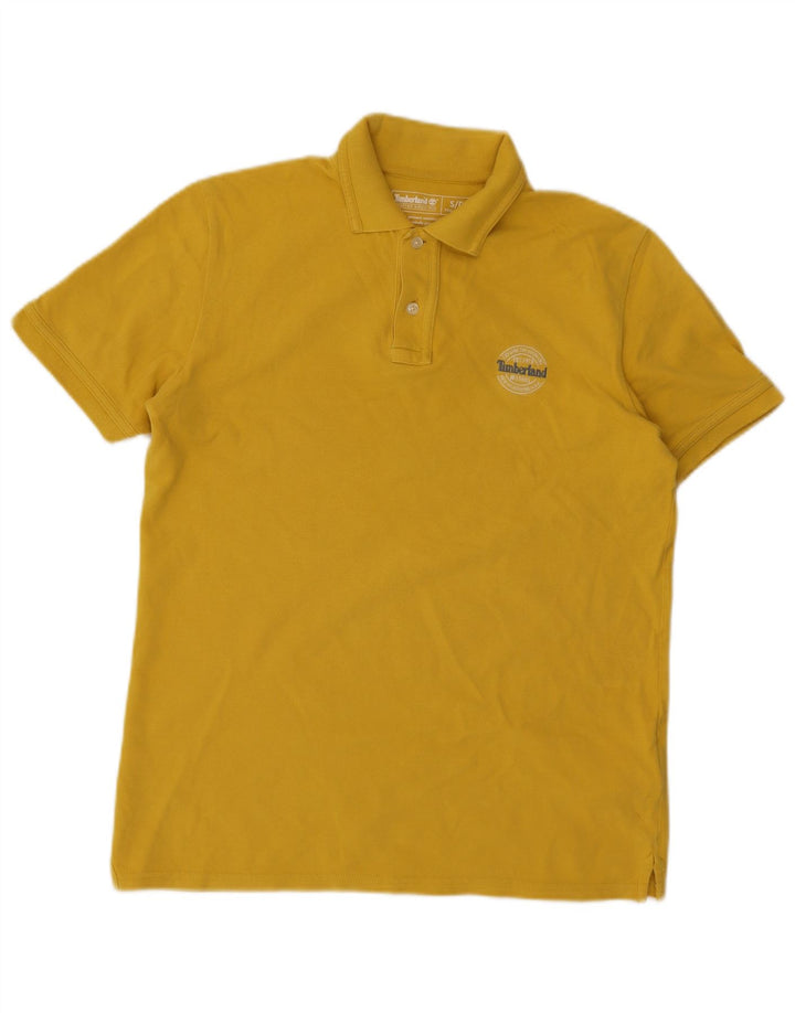 Timberland Herre Regular Fit Polo Shirt Lille gul bomuld
