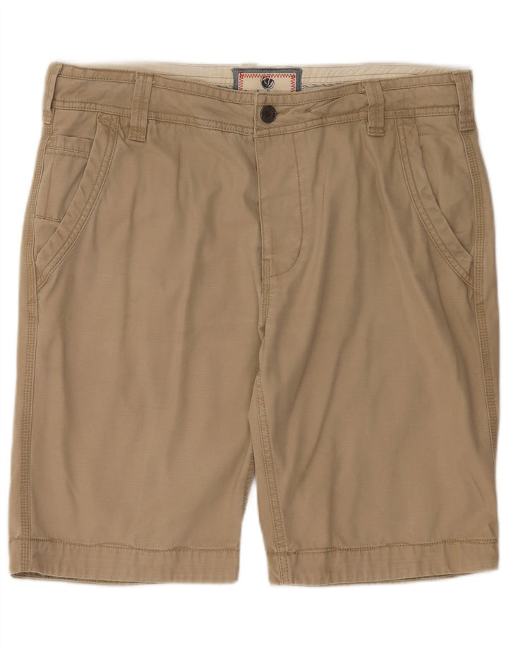 Fat Face Herre Chino Shorts W36 Stor Beige Bomuld