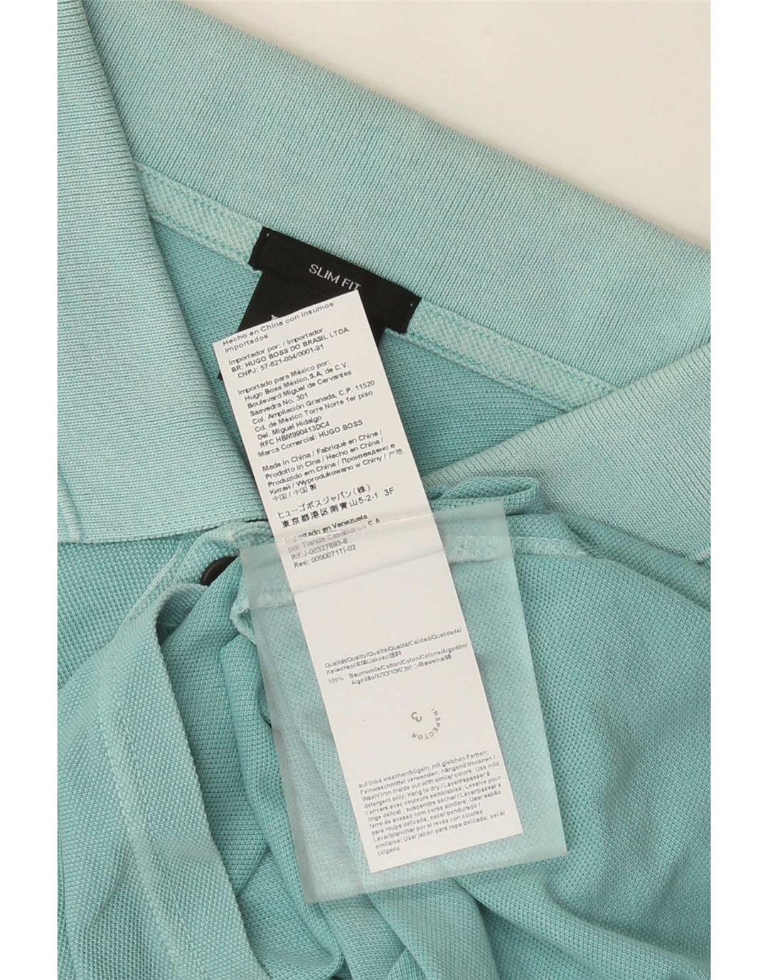 Hugo Boss Herre Slim Fit Polo Shirt Medium Green Bomuld