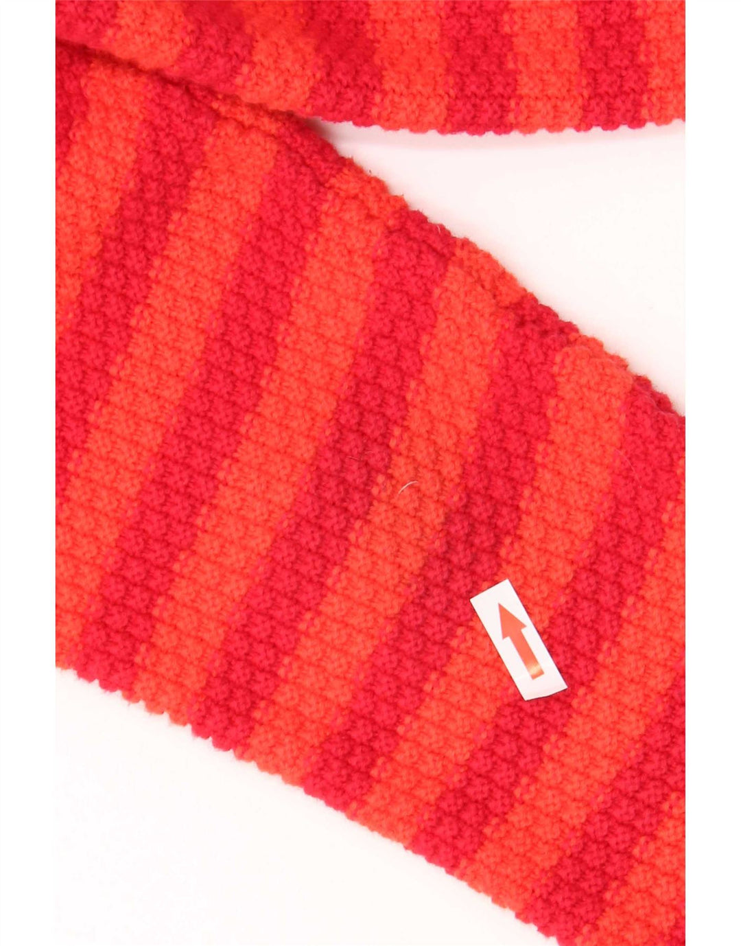 Hobbs Dame Oversized rullehals sweater UK 10 Lille rød stribet