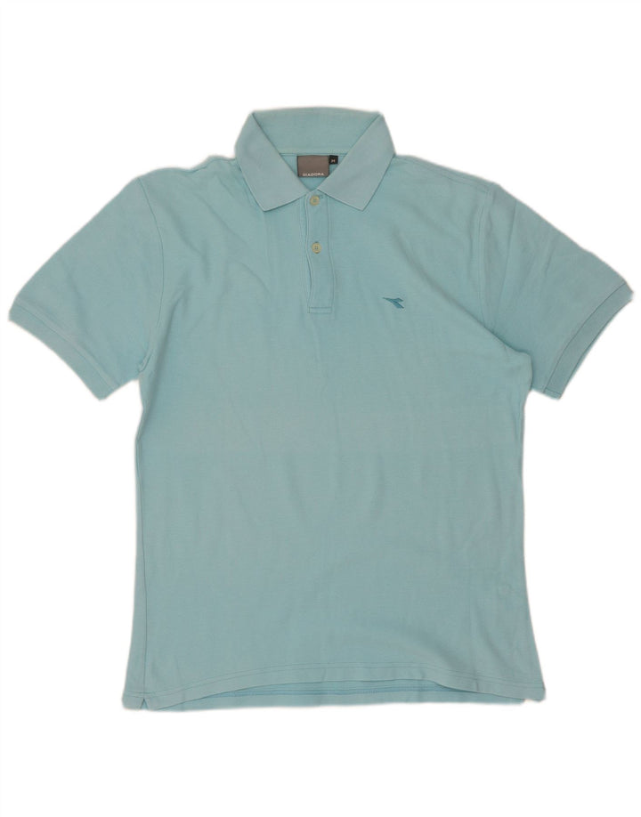 Diadora herre poloshirt Medium blå bomuld