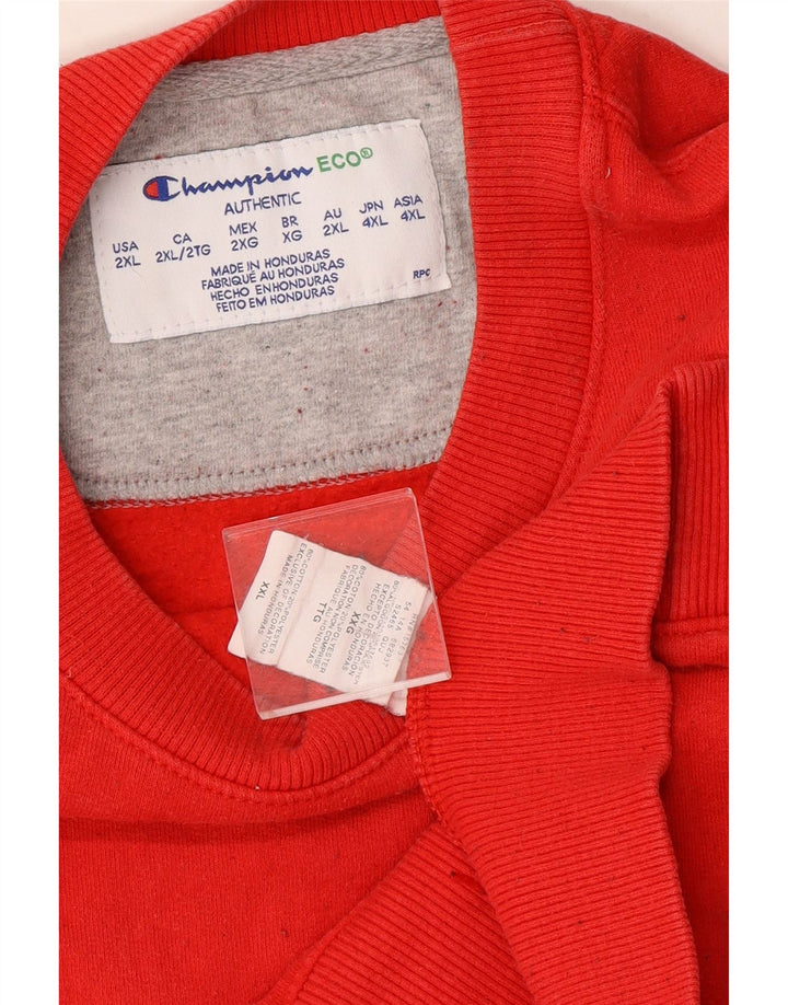 CHAMPION Mens Sweatshirt Jumper 2XL Red Cotton Vintage Champion and Second-Hand Champion from Messina Hembry 