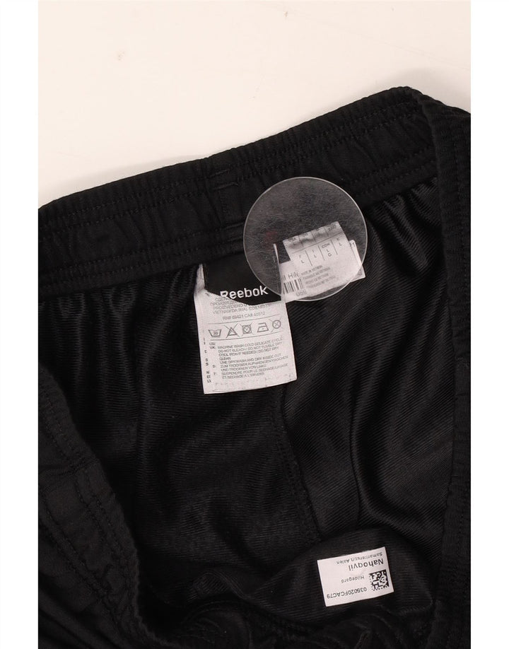 Reebok Træningsdragtsbukser til mænd Stor sort polyester
