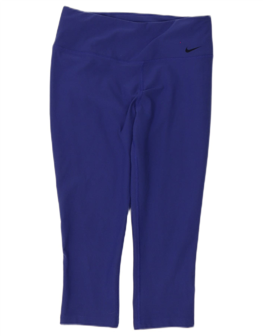 Nike Dame Dri Fit Capri Leggings UK 8 Small Purple Polyester