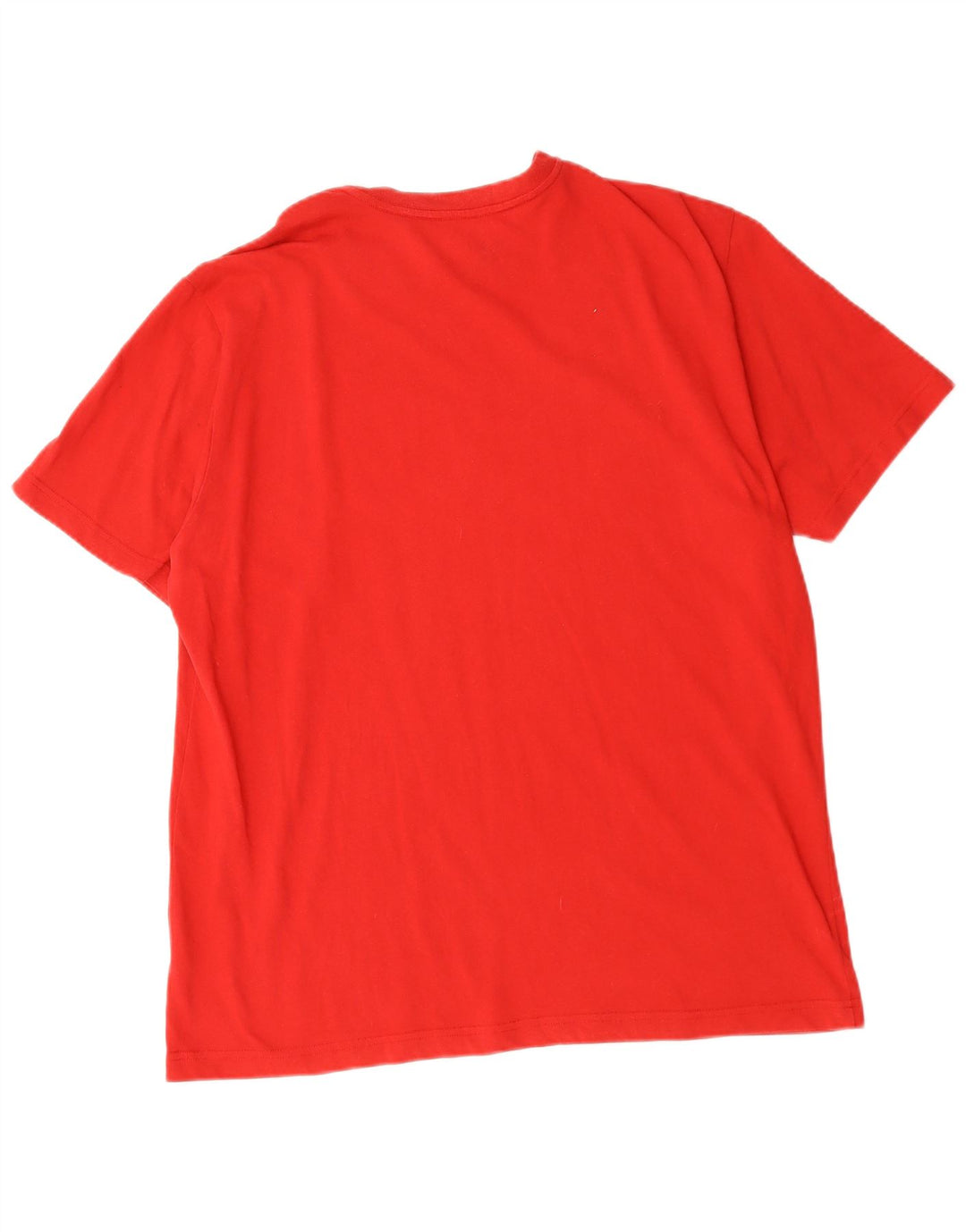 Nike herre Dri Fit T-shirt top XL rød bomuld