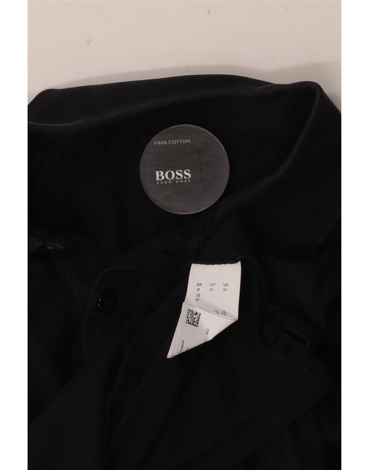 HUGO BOSS Poloshirt til mænd Medium Sort Bomuld
