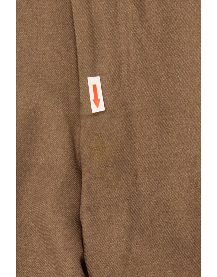 Marks & Spencer Herre Regular Fit Chinobukser W42 L29 Brun polyester