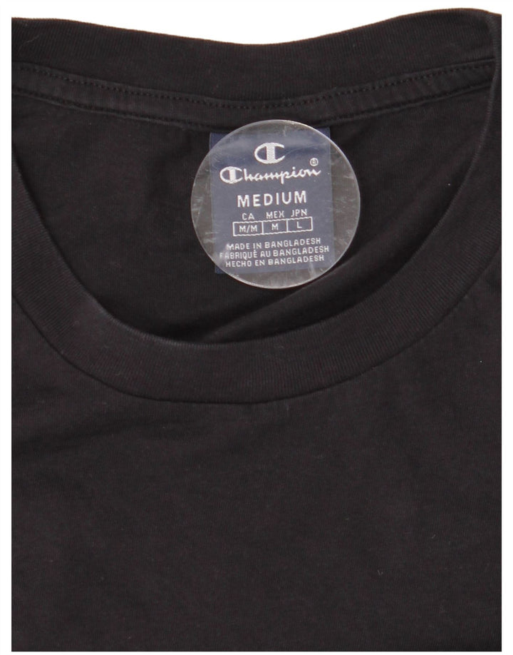 CHAMPION Herre T-Shirt Top Medium Sort