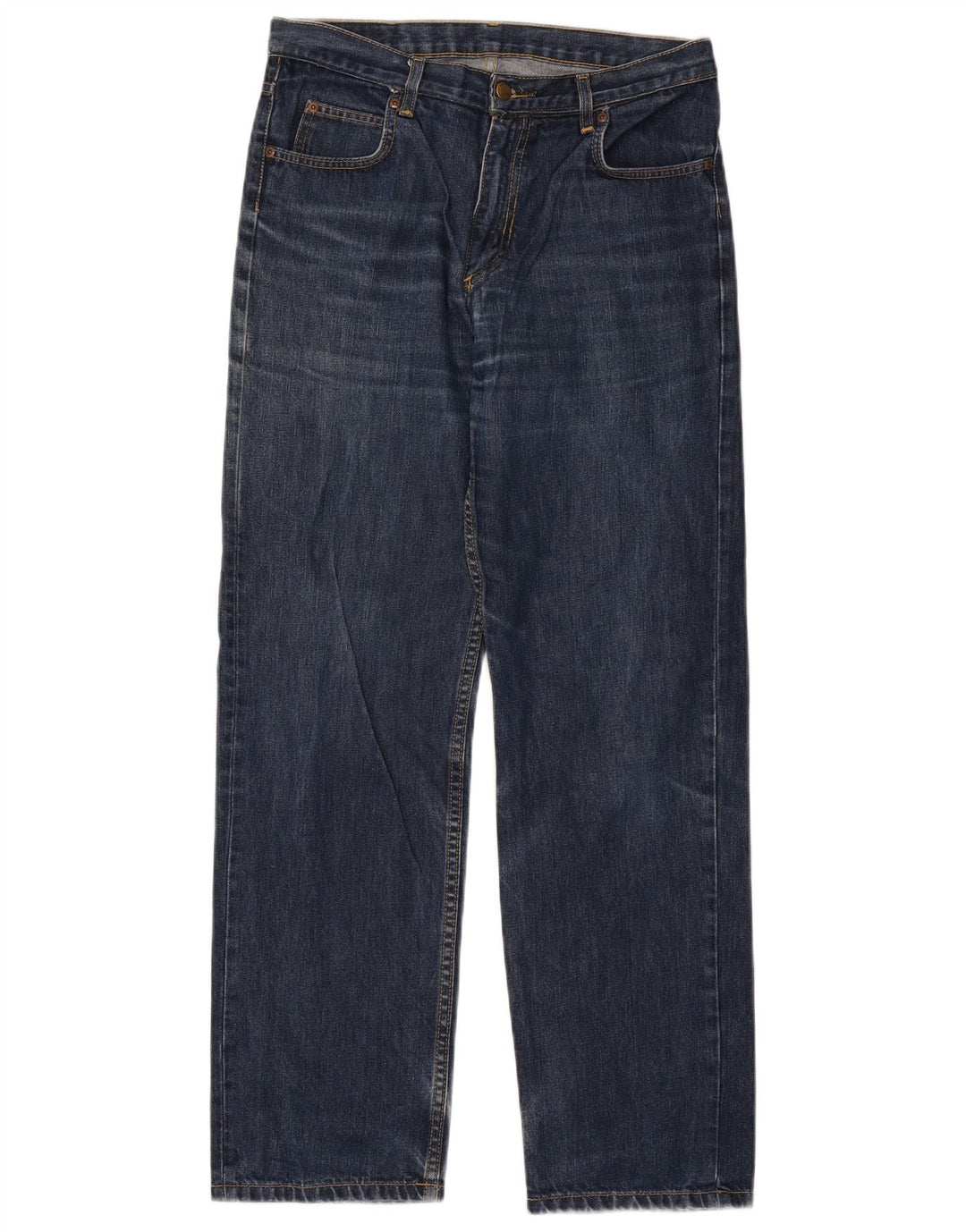 Lee Straight Jeans til mænd W30 L31 Marineblå