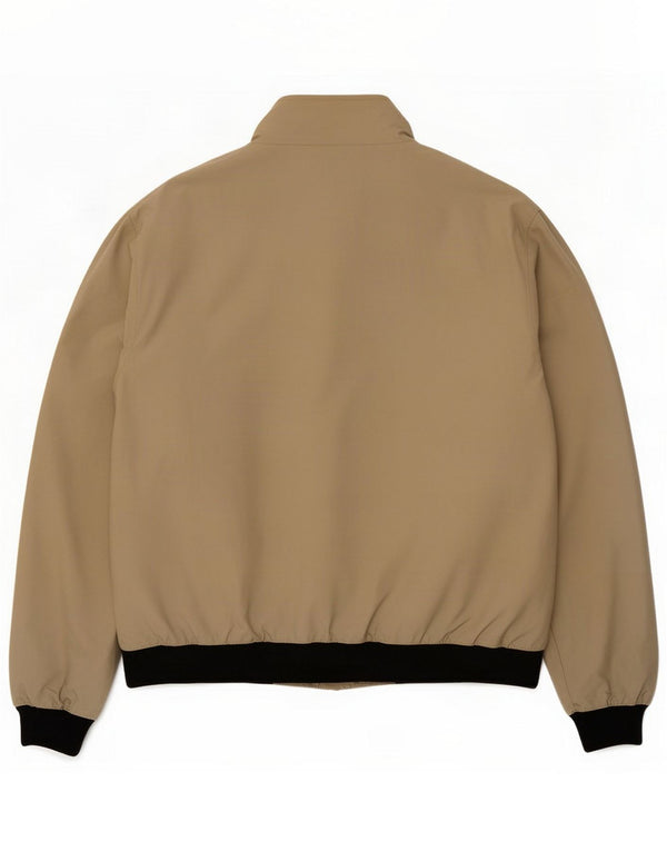 Refrigiwear Mens Cruzcampo Bomber Jacket UK 40 Large Beige Polyamide