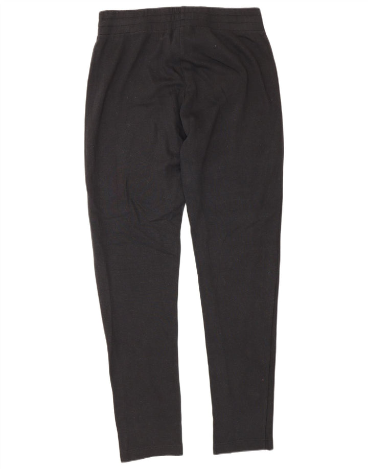 Champion Womens træningsdragt Bukser UK 12 Medium Sort Bomuld