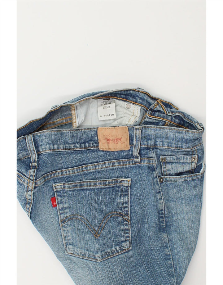 LEVI'S Womens 505 Straight Jeans US 8 Medium W30 L31 Blue Cotton Vintage Levi's and Second-Hand Levi's from Messina Hembry 