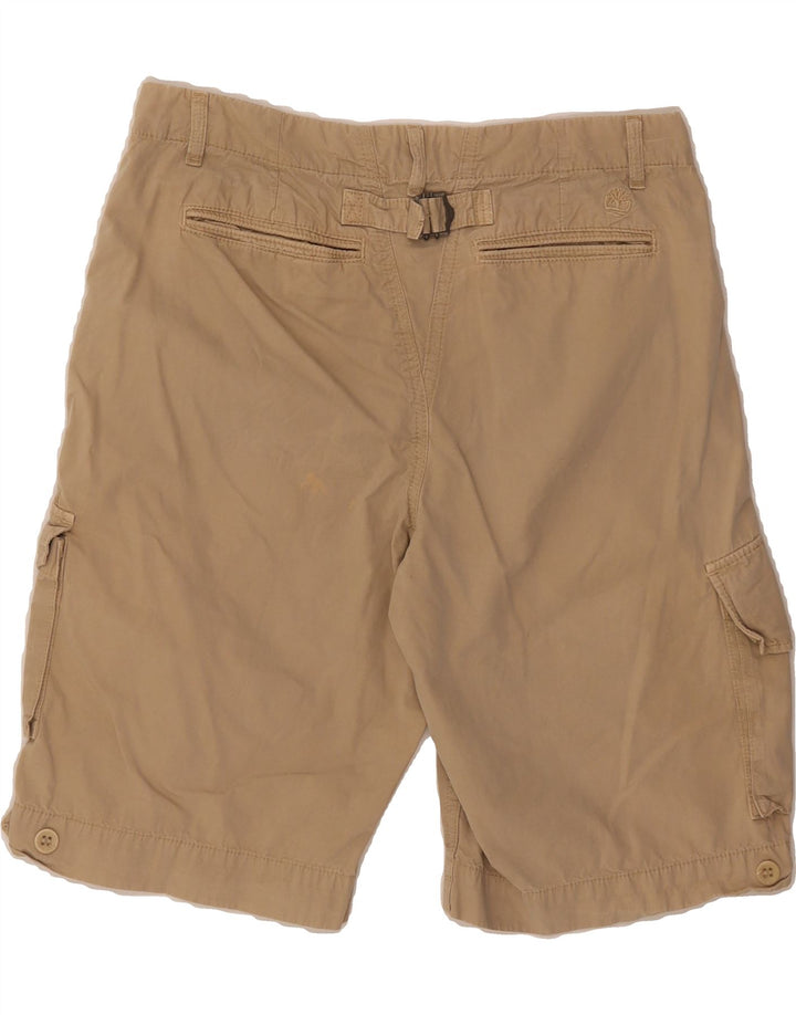 TIMBERLAND Mens Cargo Shorts W31 Medium Beige Cotton Vintage Timberland and Second-Hand Timberland from Messina Hembry 