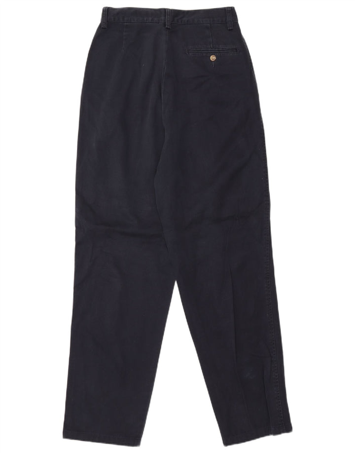 EDDIE BAUER Dame-Pegged Chino-bukser US 6 Medium W26 L29 Navy Blue