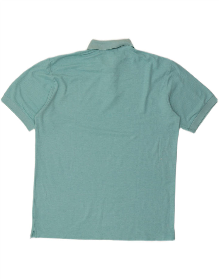 FILA Mens Polo Shirt IT 56 XL Turquoise Cotton Vintage Fila and Second-Hand Fila from Messina Hembry 