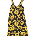 LIOLA Womens Sundress UK 12 Medium Black Floral Vintage Liola and Second-Hand Liola from Messina Hembry 