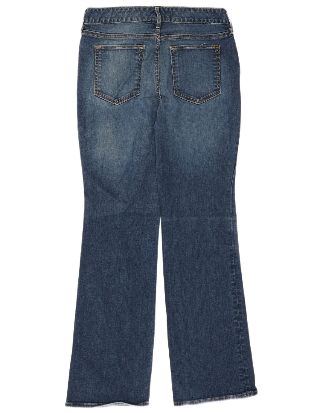 Eddie Bauer Womens Curvy Bootcut Jeans US 6 Medium W28 L30 Blue Cotton