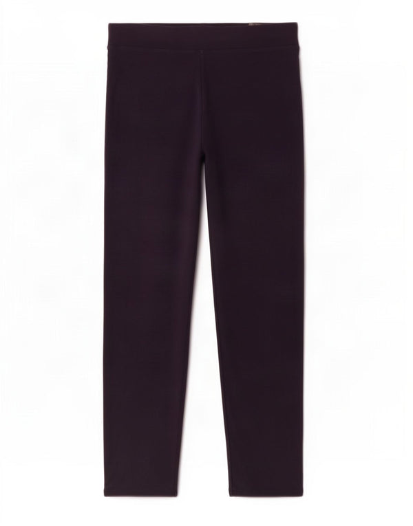 Marks & Spencer Dame Leggings UK 12 Medium Navy Blue Bomuld