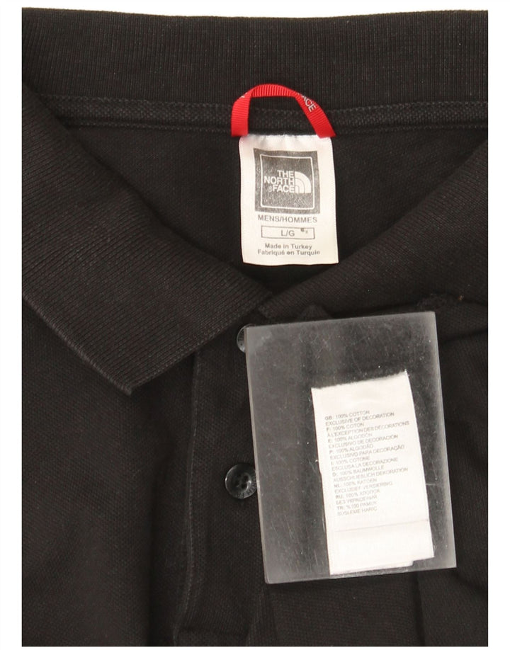 The North Face Herre Polo Shirt Stor Sort Bomuld