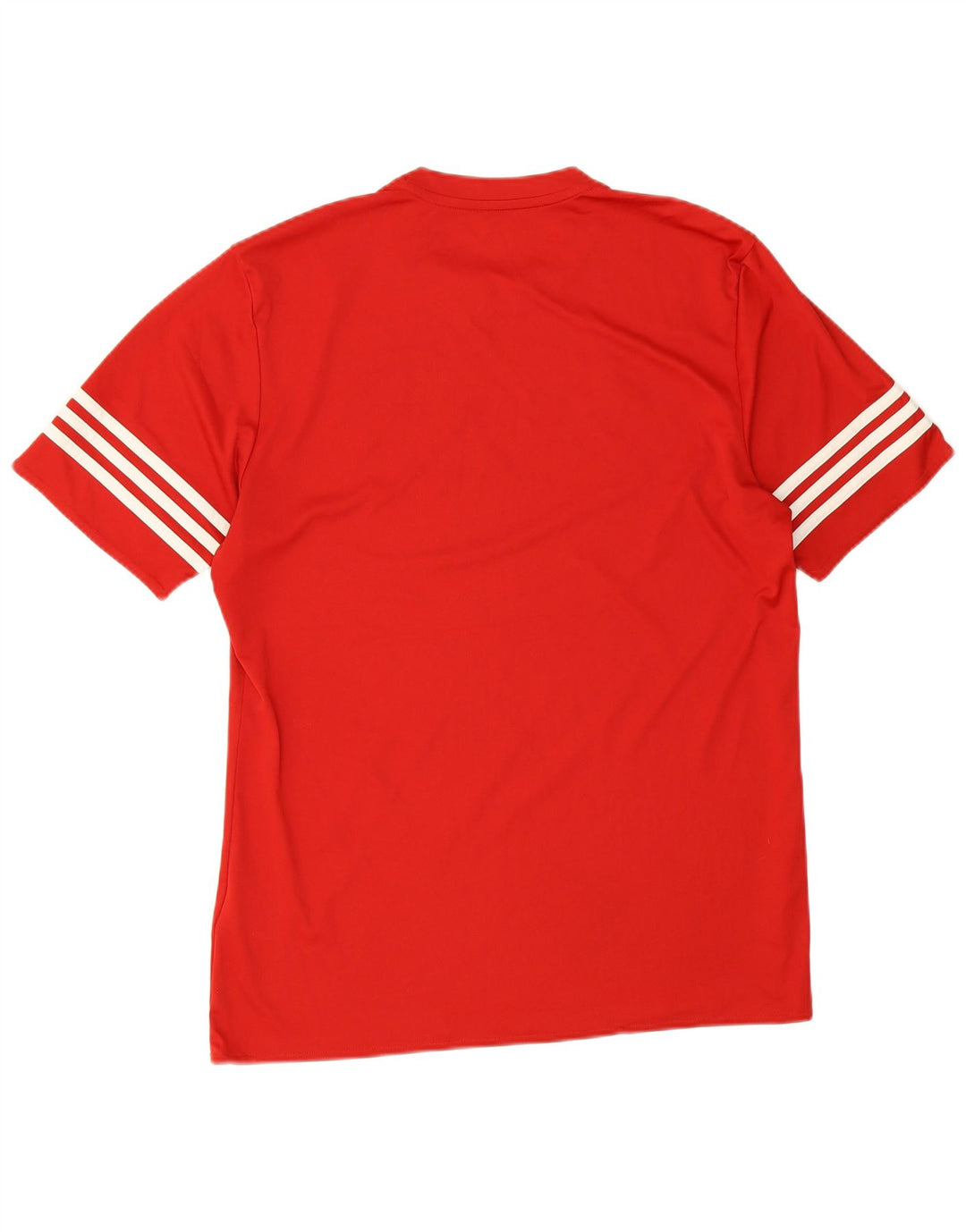 Adidas Herre Climalite T-Shirt Top Stor Rød Polyester