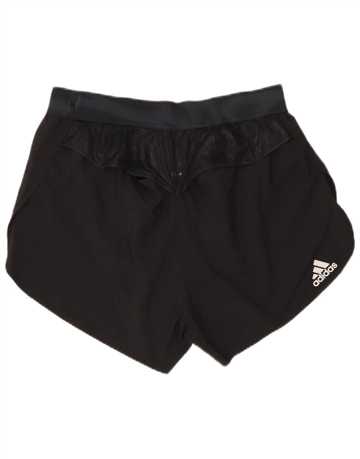 Adidas Womens Climalite Sportshorts UK 8 Small Black Polyester