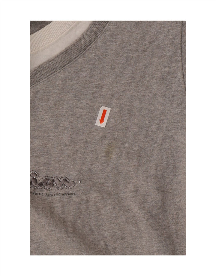 CHAMPION Womens Heritage Classics Graphic T-Shirt Top UK 14 Large Grey Vintage Champion and Second-Hand Champion from Messina Hembry 