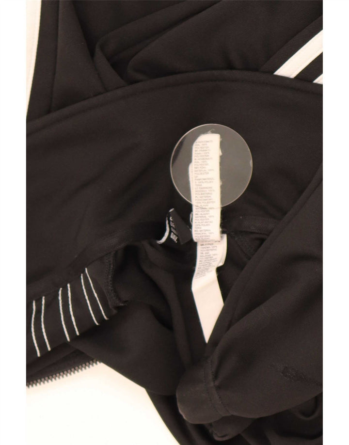 Adidas Træningsdragt til mænd Topjakke UK 38/40 Medium Sort Polyester