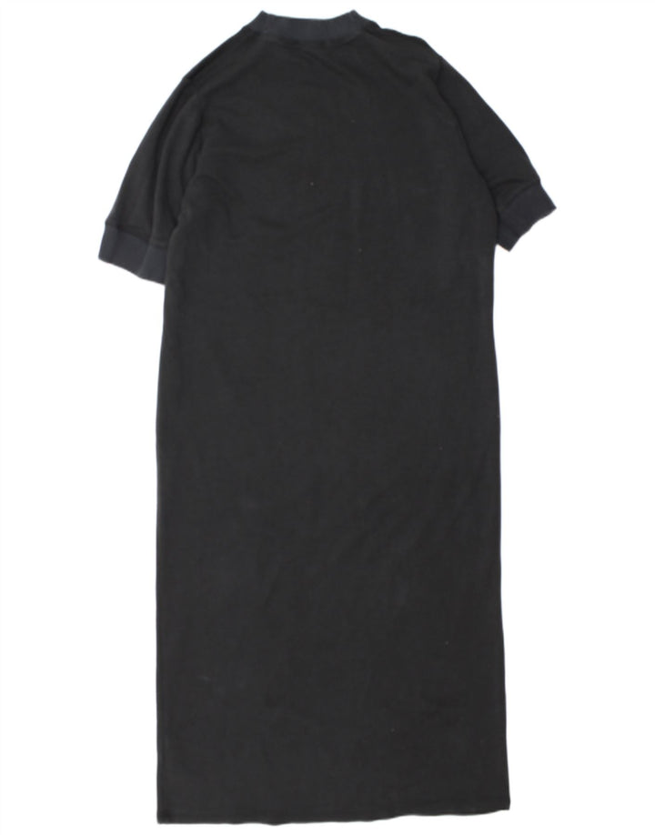 Zara Dame Oversized Maxi Dress UK 14 Medium Grey Bomuld