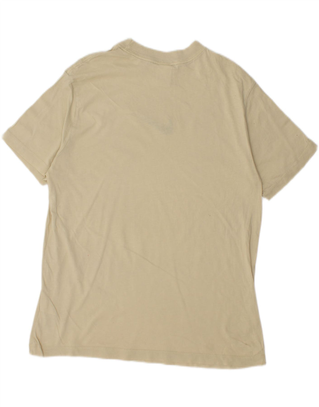 NIKE Mens Graphic T-Shirt Top Small Beige Vintage Nike and Second-Hand Nike from Messina Hembry 
