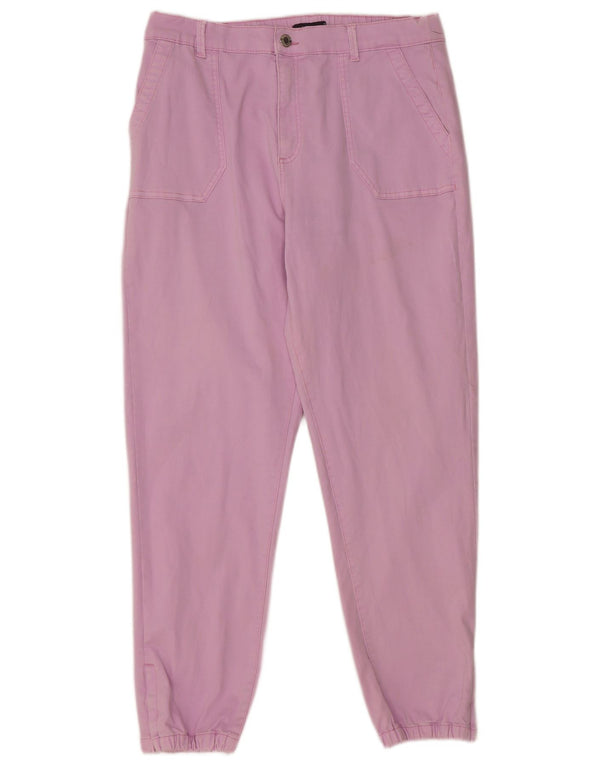 Marks & Spencer Joggers til kvinder Chinobukser UK 16 Large W34 L28 Lilla