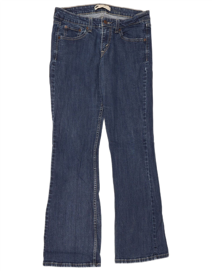 Levi's Dame 518 Super Low Bootcut Jeans US 9 Medium W30 L31 Blå Bomuld