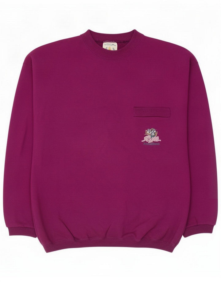 Rifle Sweatshirt-trøje til mænd Medium Lilla Bomuld