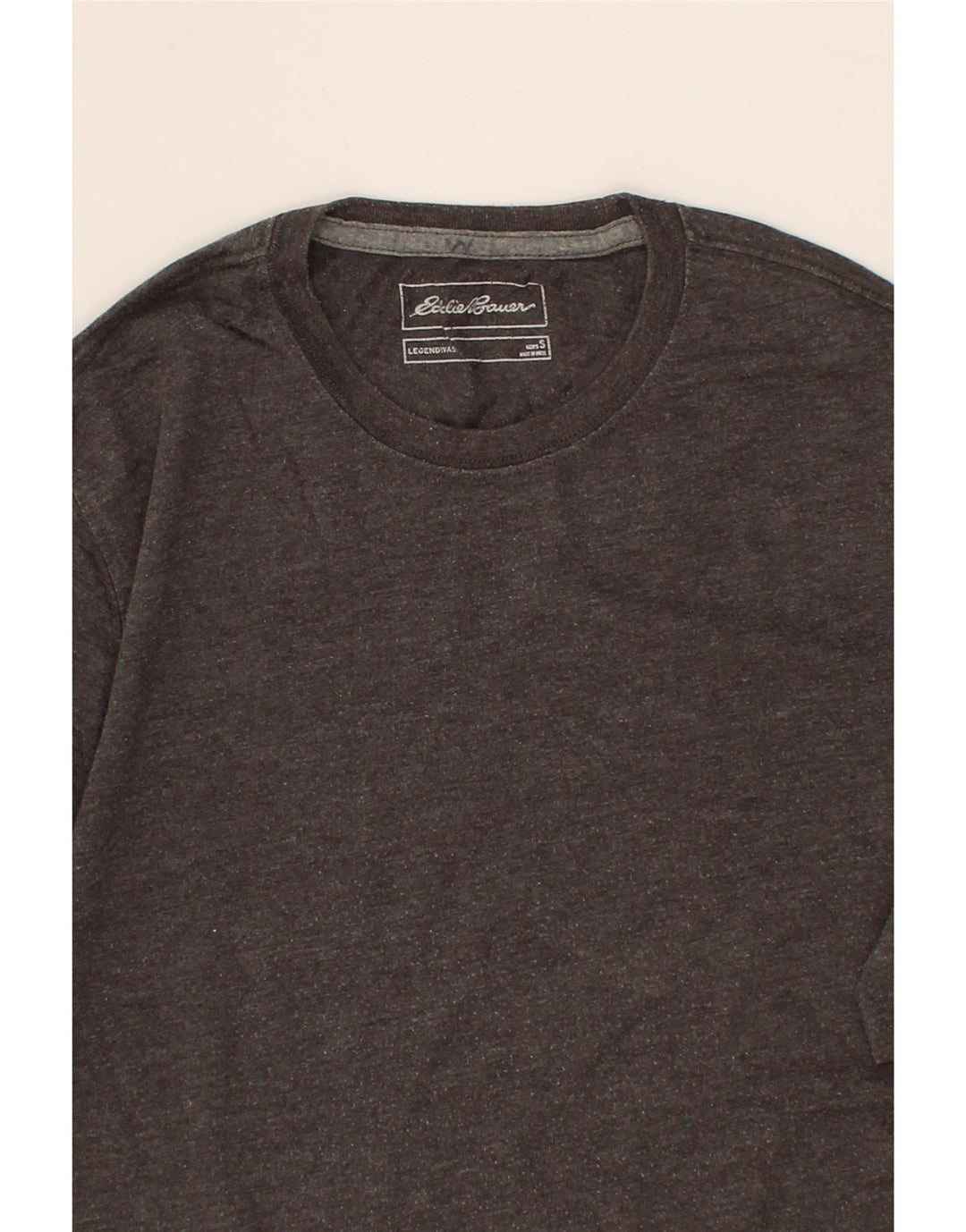 EDDIE BAUER Mens T-Shirt Top Small Grey Cotton Vintage Eddie Bauer and Second-Hand Eddie Bauer from Messina Hembry 