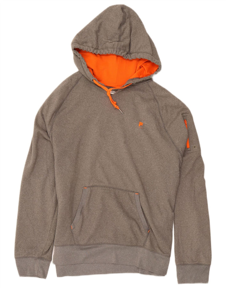 Fila Hættetrøje til mænd XL Grå polyester