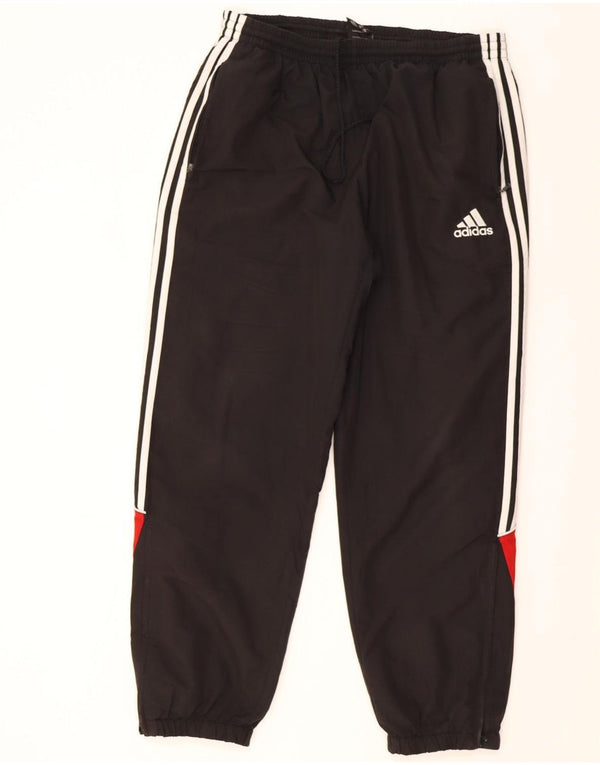 Adidas Træningsdragt til mænd Joggers UK 44/46 Large Black Colourblock