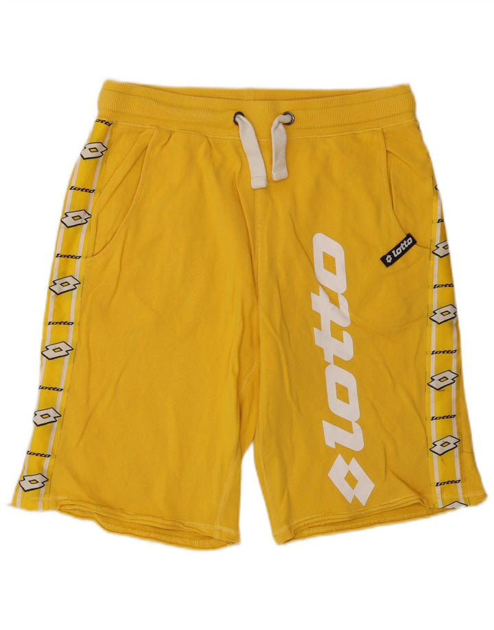 Lotto Herre grafiske sportsshorts Medium gul bomuld